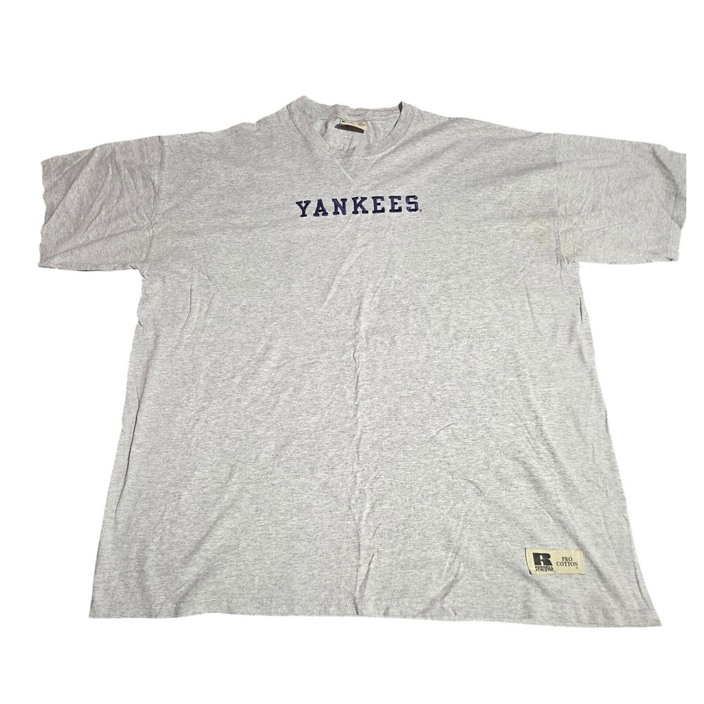 Russell Athletic Pro Cotton New York Yankees T-Shirt … - Gem